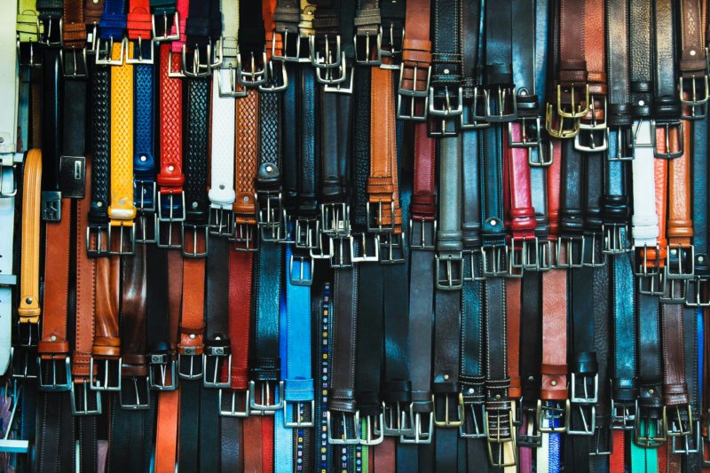 colored belt
