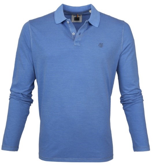 Polo met lange mouwen